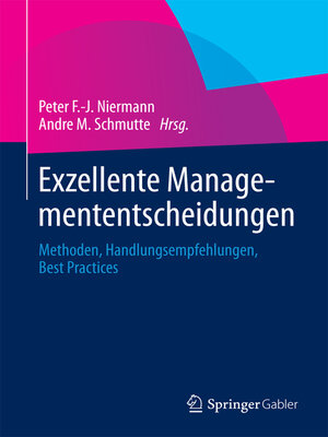 cover image of Exzellente Managemententscheidungen